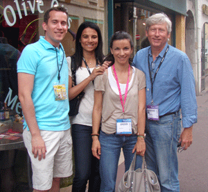 Max Howard at the Annecy Film Festival 2010